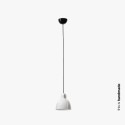 Luminária de teto em aço E27 preto brilhante YEBLES