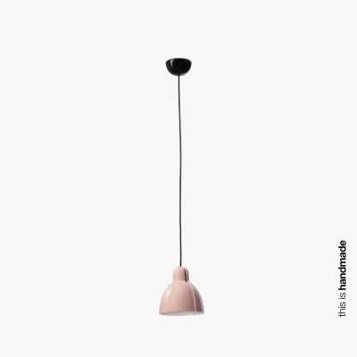Luminária de teto em aço E27 preto brilhante PESSAN