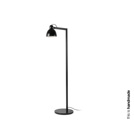 Luminária de chão em aço E27 preto CHEVELU