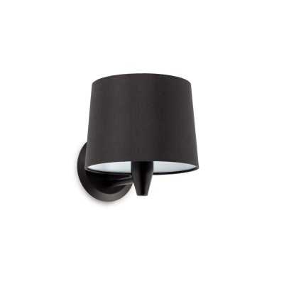Luminária de parede em aço E27 preto fosco THOREY