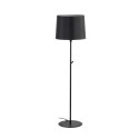 Luminária de chão em aço E27 preto fosco BOULES