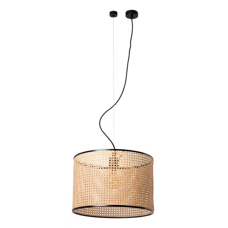Luminária de teto em aço preto fosco E27 MELESSE