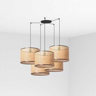 Lâmpada de teto em aço E27 preto fosco NOHEDES