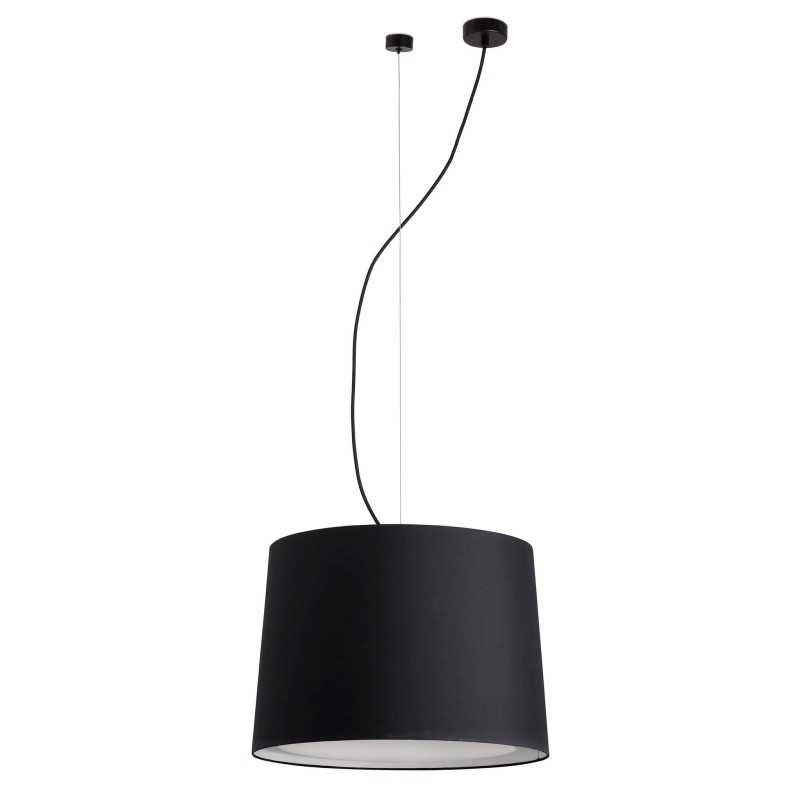 Luminária de teto em aço E27 preto fosco MAZEUIL