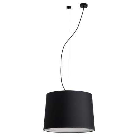 Luminária de teto em aço E27 preto fosco MAZEUIL