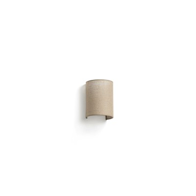 Luminária de parede em aço E27 branco fosco LINAZAY