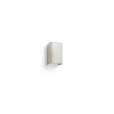 Luminária de parede em aço E27 branco mate PORTETS