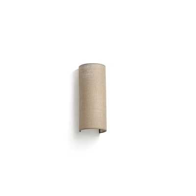 Lâmpada de parede em aço E27 branco mate HEILLY