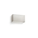 Luminária de parede em aço E27 branco mate HORDAIN