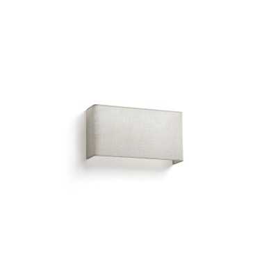 Luminária de parede em aço E27 branco mate HORDAIN