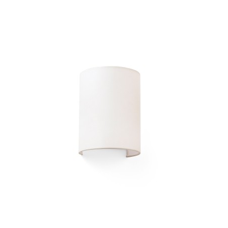 Luminária de parede em aço E27 branco mate ARAMON