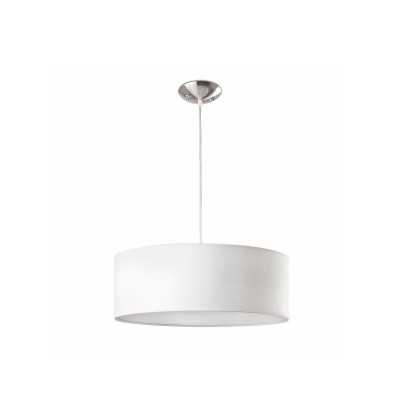 Lâmpada teto em aço E27 branco ROGNON