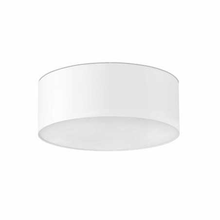Luminária de teto em aço E27 branco mate TAURION