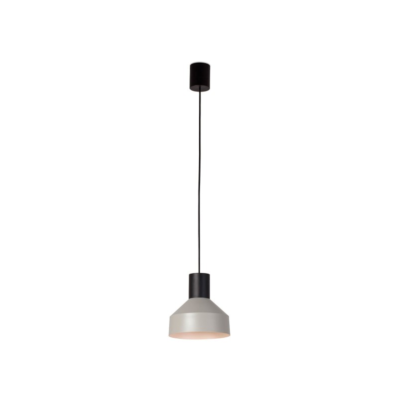 Luminária de teto em aço E27 preto fosco BOUZAIS