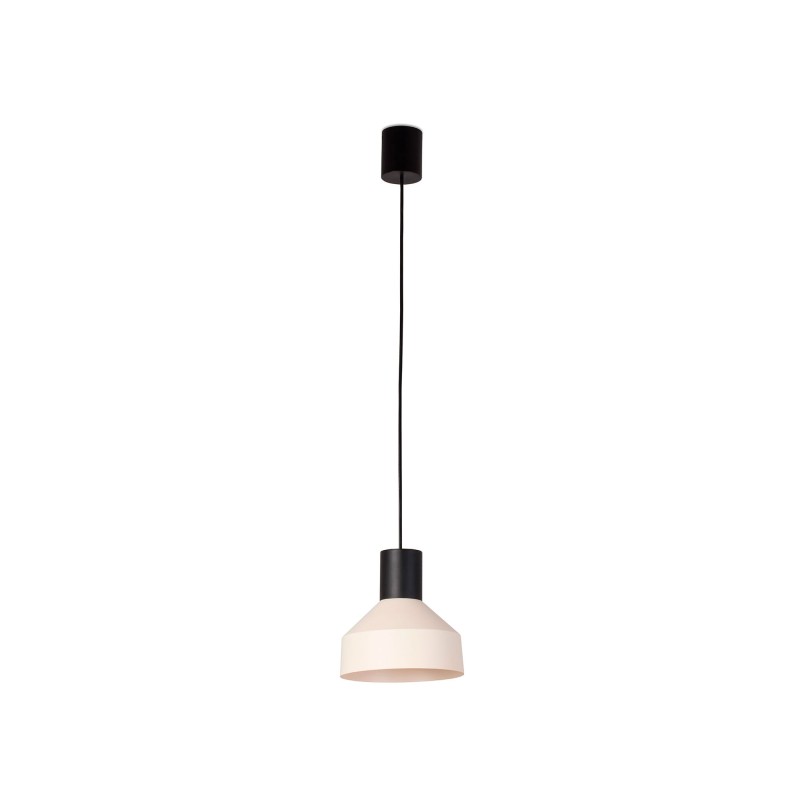 Luminária de teto em aço E27 preto fosco SEMAREY