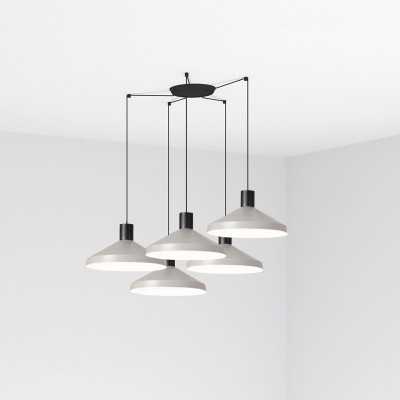 Luminária de teto em aço E27 preto fosco LIZERAY