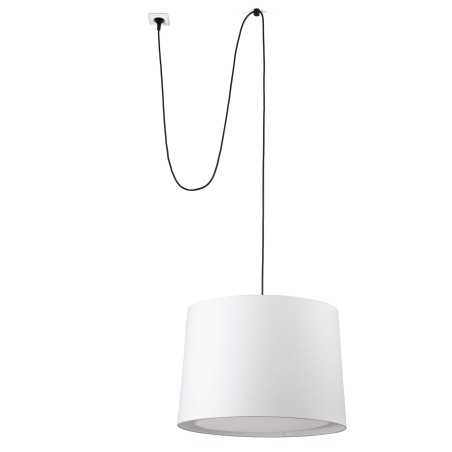Luminária de teto em aço branco E27 da marca CARSAC