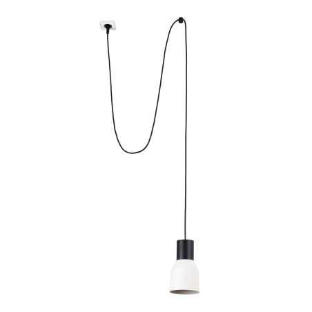 Lâmpada teto aço E27 preto SANNES