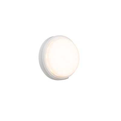 Lâmpada de parede em ABS com LED integrado branco mate ATRAMA