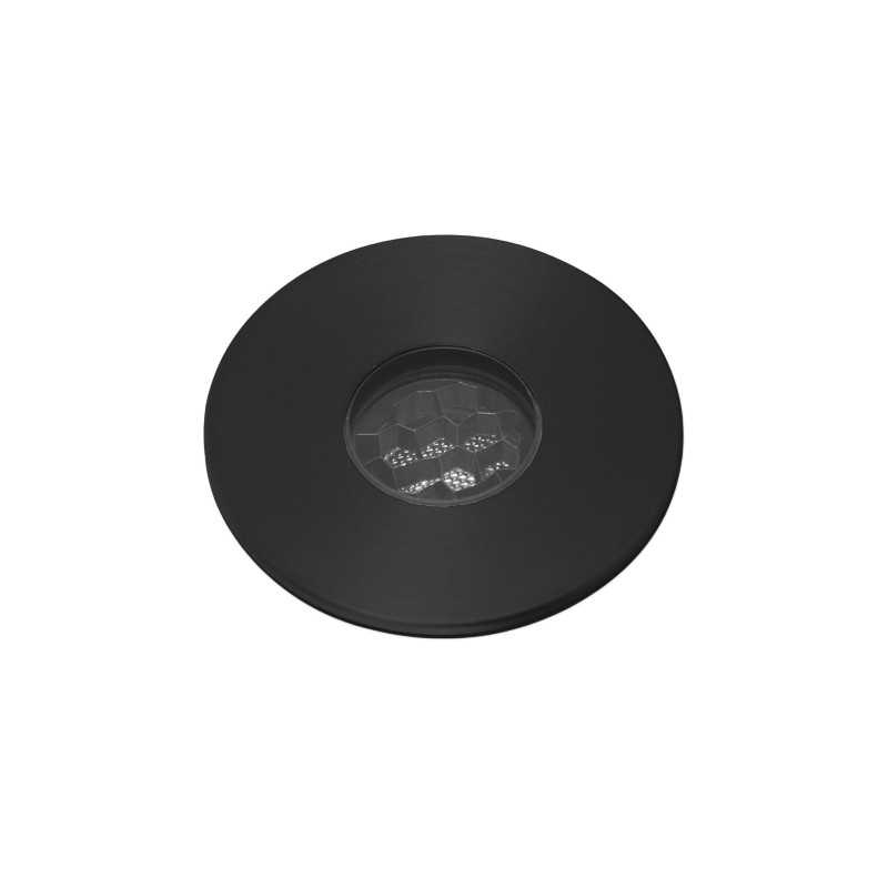 Luminária de chão em aço preto com LED integrado CHENAY