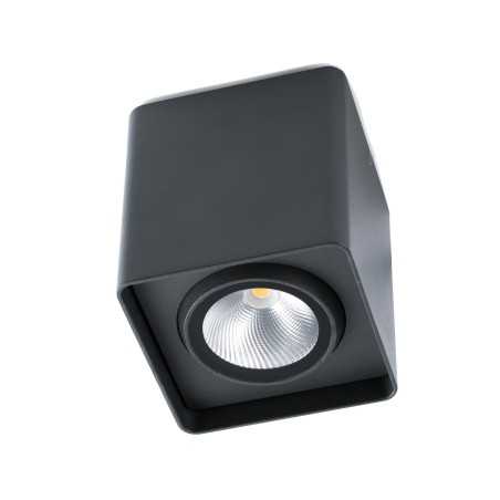 Candeeiro de teto em alumínio com LED integrado cinza LAROQUE