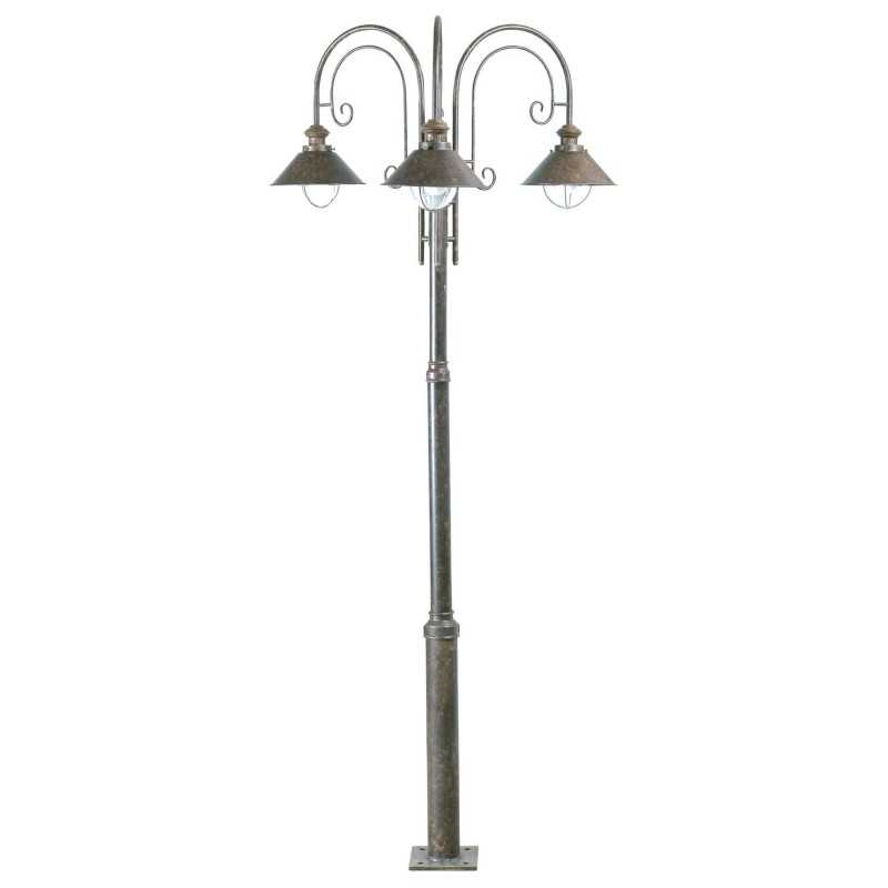 Luminária de chão em aço E27 óxido AIZIER