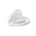 Luminária de parede em alumínio branco GU10 BERNON