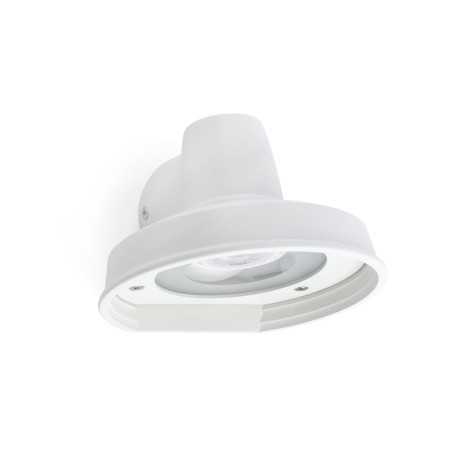 Luminária de parede em alumínio branco GU10 BERNON
