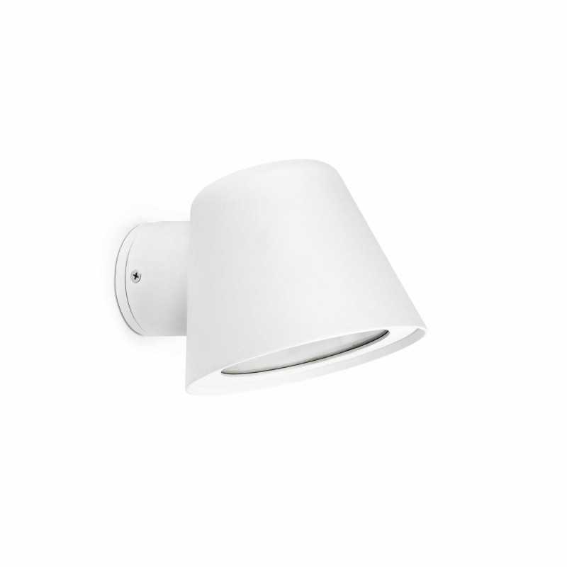 Luminária de parede em alumínio branco mate GU10 CORBARA