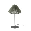 Lâmpada de chão em alumínio E27 cinza NAVENNE
