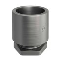 Terminal para tubo flexível de 20mm cor pérola.