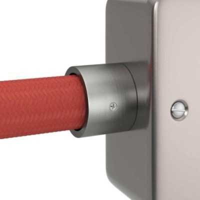 Terminal para tubo flexível de 20mm cor pérola.