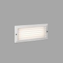 Lâmpada de parede em alumínio com LED integrado fosco branco BEZERIL