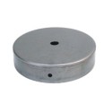 Suporte de ferro para pintura com 80mm de diâmetro e uma saída.
