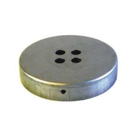 Suporte de ferro para pintar com 100mm de diâmetro e quatro saídas.