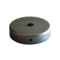 Suporte de ferro para pintura com 65mm de diâmetro e uma saída.