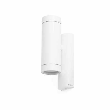 Lâmpada de parede em alumínio branco mate GU10 SOLAIZE