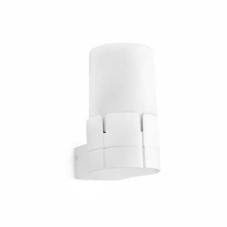 Luminária de parede em alumínio E27 branco mate TALMAY