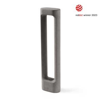 Luminária de suelo con LED integrado en cemento RIBOUX
