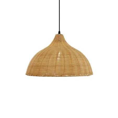 Pendente simples VIBUS em vime E27 LED cores