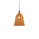 Pendente simples VIGUE em vime E27 LED cores