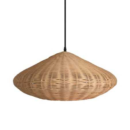 Pendente simples HARDY de vime E27 LED cores