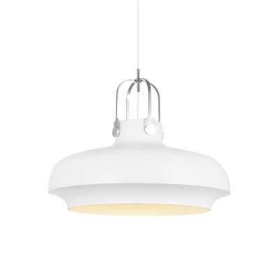 Pendente simples MÂLON em alumínio E27 LED cor branca