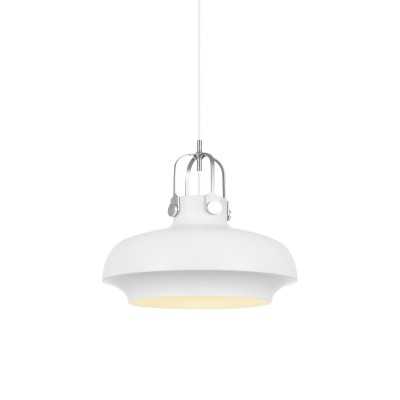 Pendente simples BURON em alumínio E27 LED cor branca