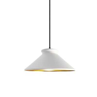 Pendente simples CHAON em metal E27 LED cores