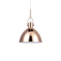 Pendente simples MONCE em metal E27 LED cores