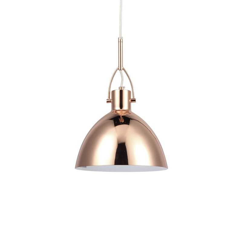 Pendente simples MONCE em metal E27 LED cores