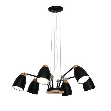 Pendente múltiplo de madeira NICOT LED E27