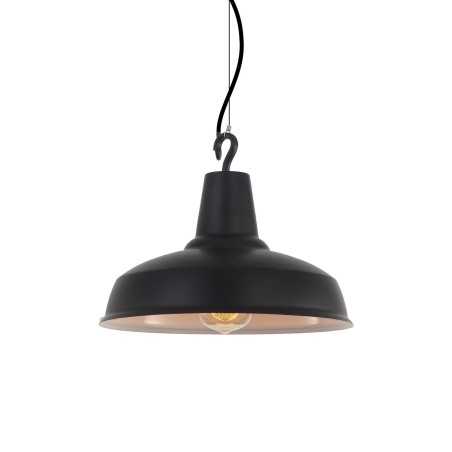Pendente simples CONGE em metal E27 LED cores.