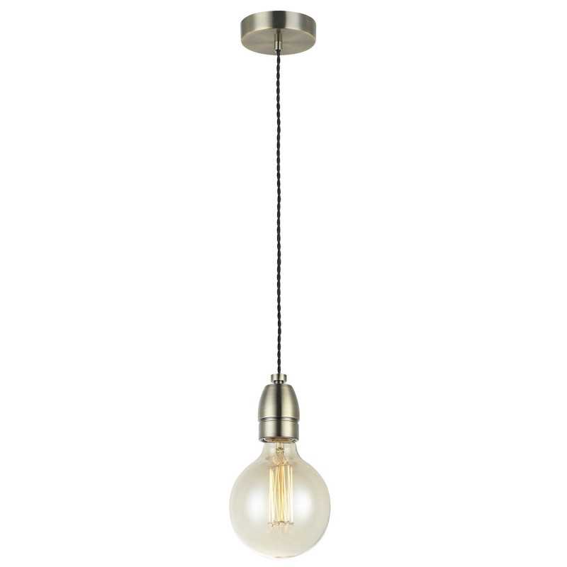 Pendente simples LIVET em metal E27 LED
